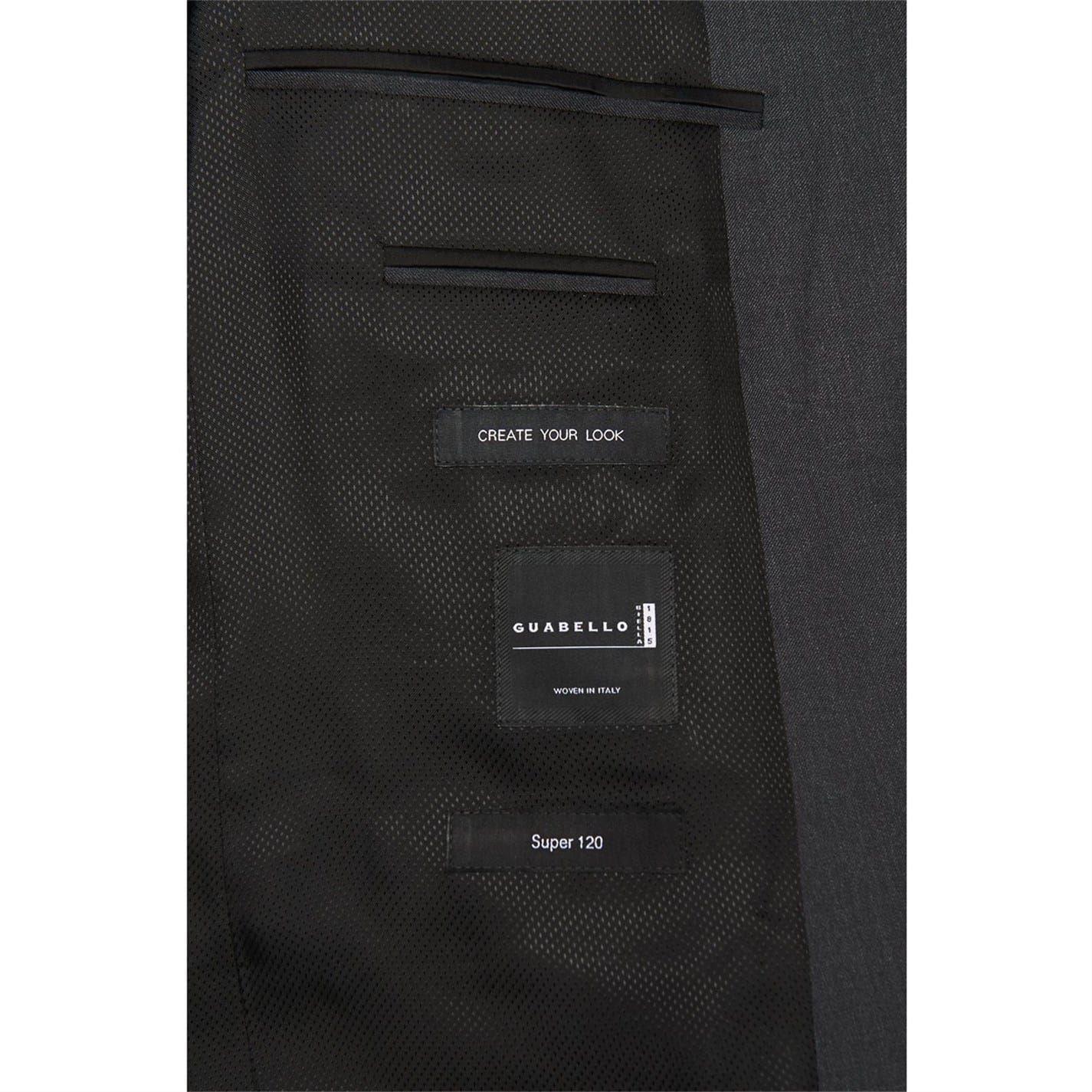 Dark Grey - Lifestyle - Boss Mens Ryan Cyl Wool Single-Breasted Slim Suit Jacket