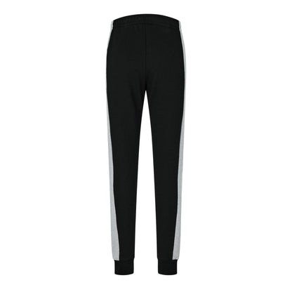 Black-Silver - Back - Lacoste Mens XH1428 Slim Joggers