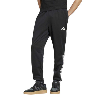 Black - Side - Adidas Mens Sereno Tracksuit Bottoms