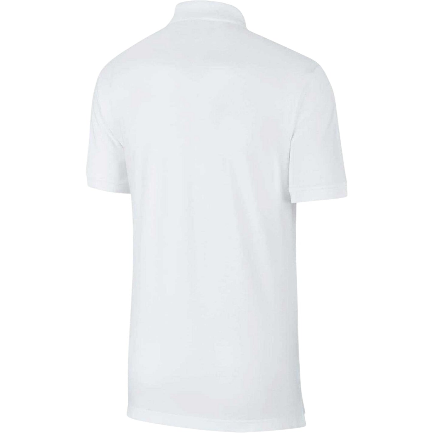 White - Back - Nike Mens Match Up Short-Sleeved Polo Shirt
