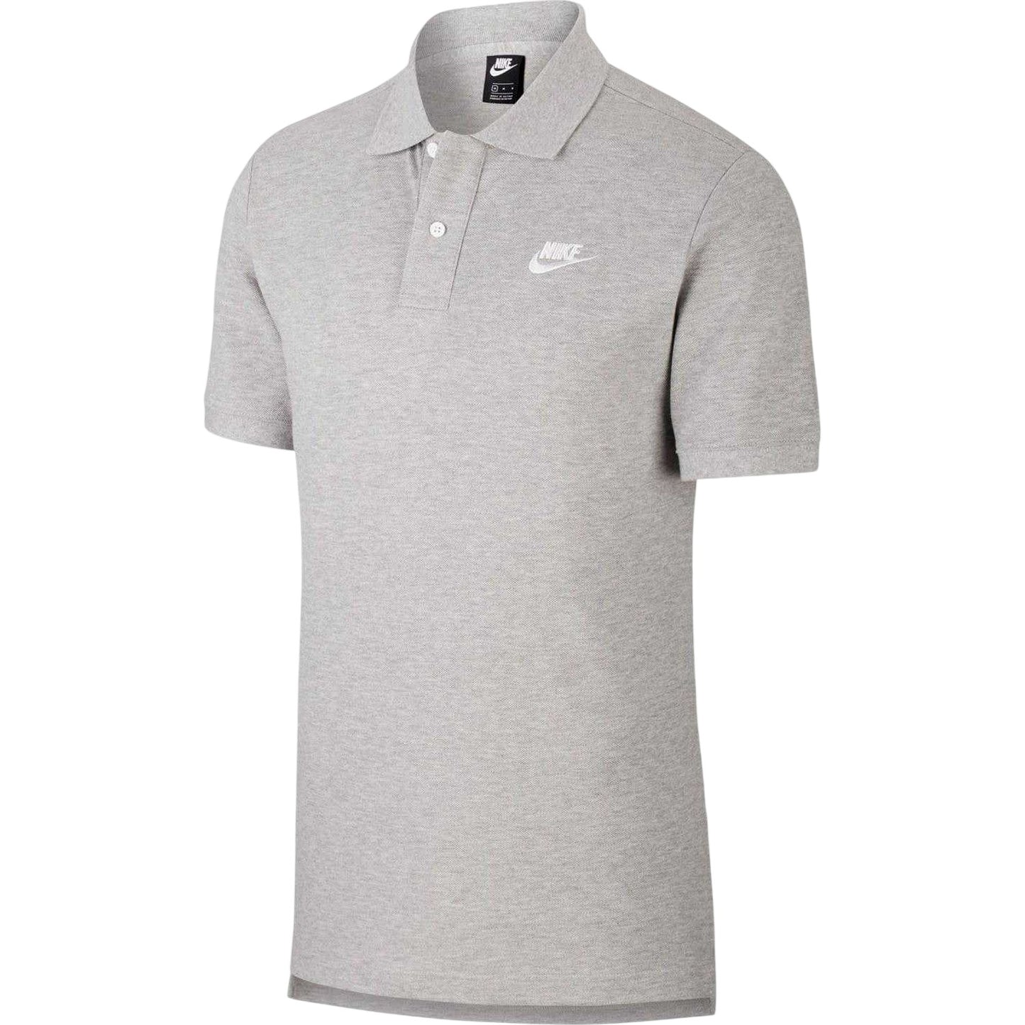 Grey - Front - Nike Mens Match Up Short-Sleeved Polo Shirt