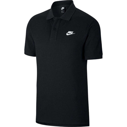 Black - Front - Nike Mens Match Up Short-Sleeved Polo Shirt