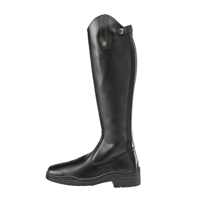 Black - Back - Brogini Womens-Ladies Modena Long Riding Boots