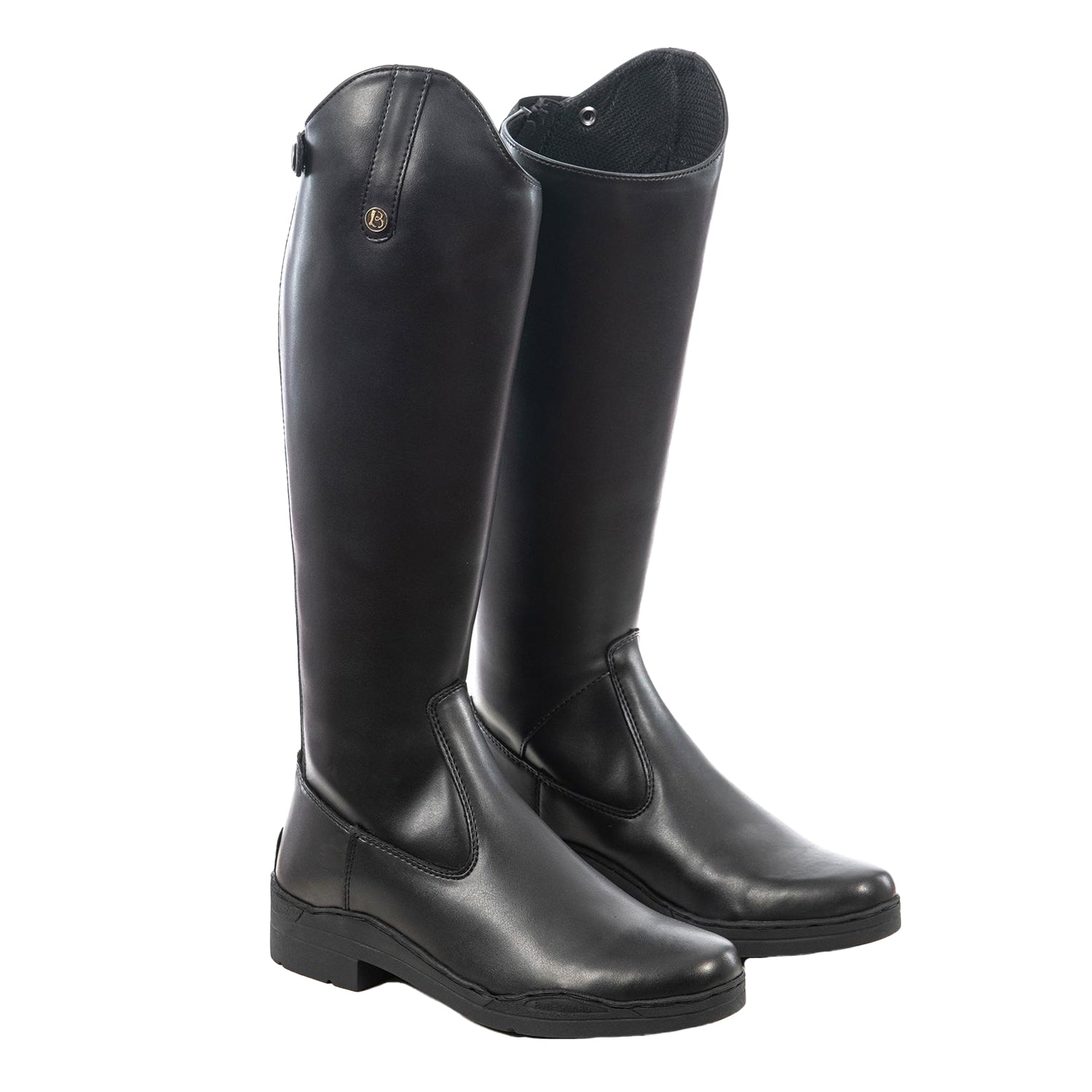 Black - Lifestyle - Brogini Womens-Ladies Modena Long Riding Boots