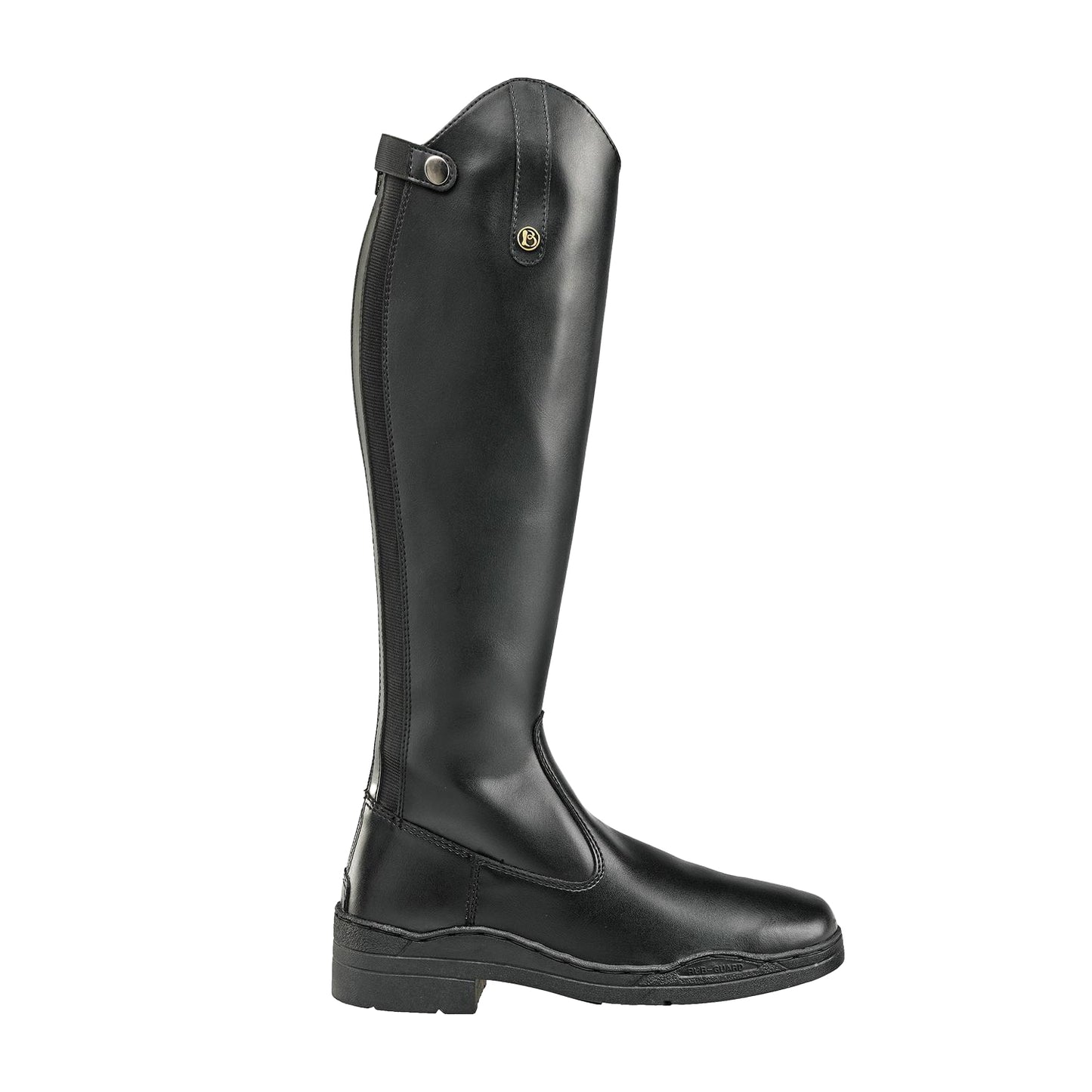 Black - Front - Brogini Womens-Ladies Modena Long Riding Boots