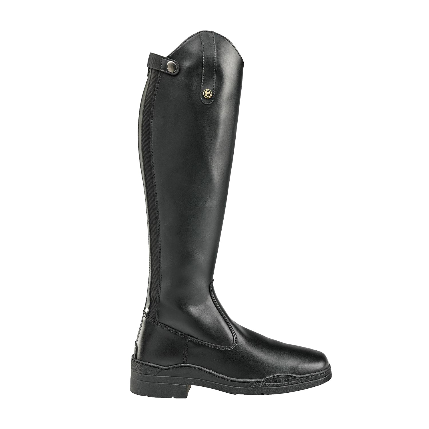 Black - Front - Brogini Womens-Ladies Modena Long Riding Boots