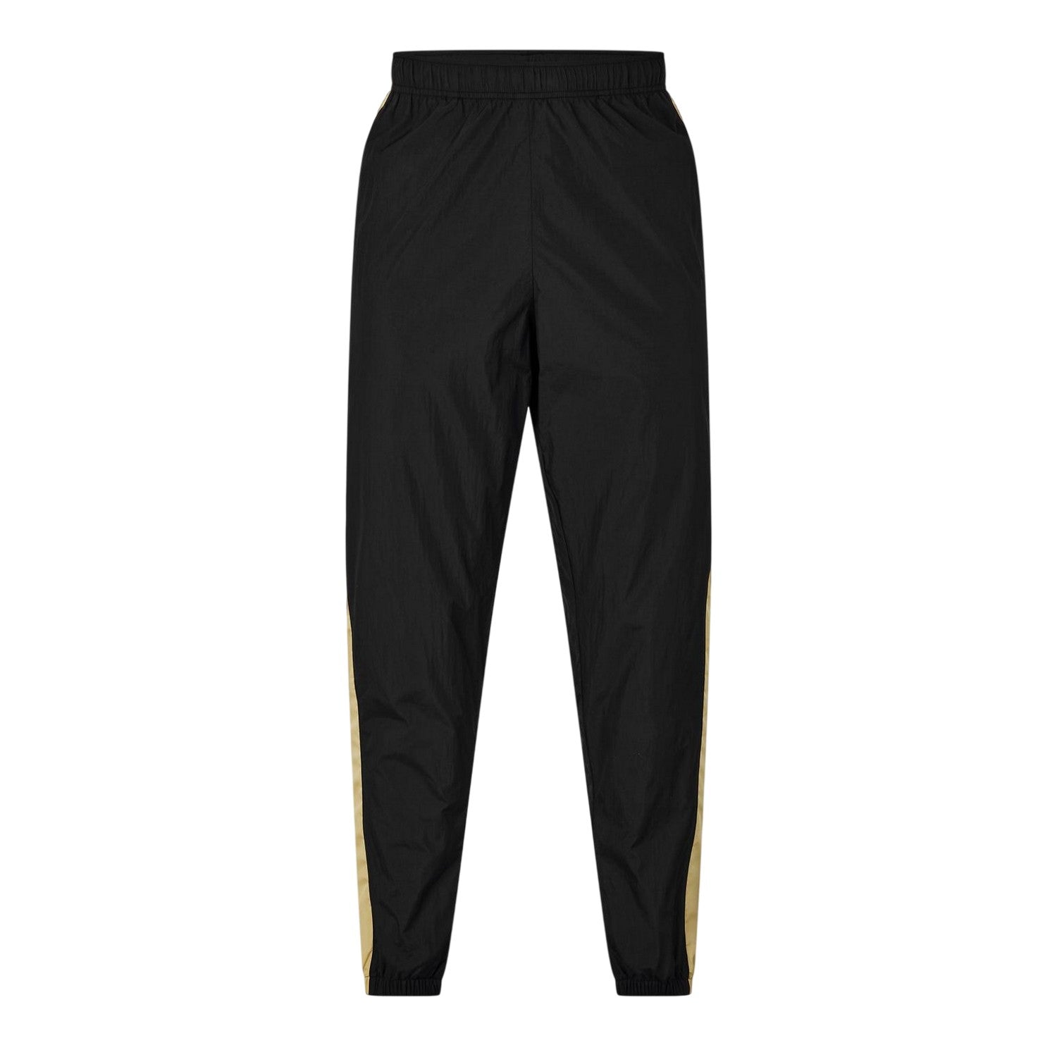 Black - Front - Lacoste Mens XH6979 Side Stripe Slim Tracksuit Bottoms