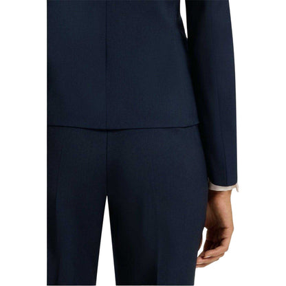 Dark Blue - Side - Boss Womens-Ladies Jarua Formal Blazer