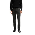 Black - Side - Hugo Boss Mens Kaiton Slim Trousers