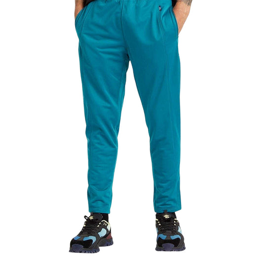 Blue-White - Front - Umbro Mens Darted Tracksuit Bottoms