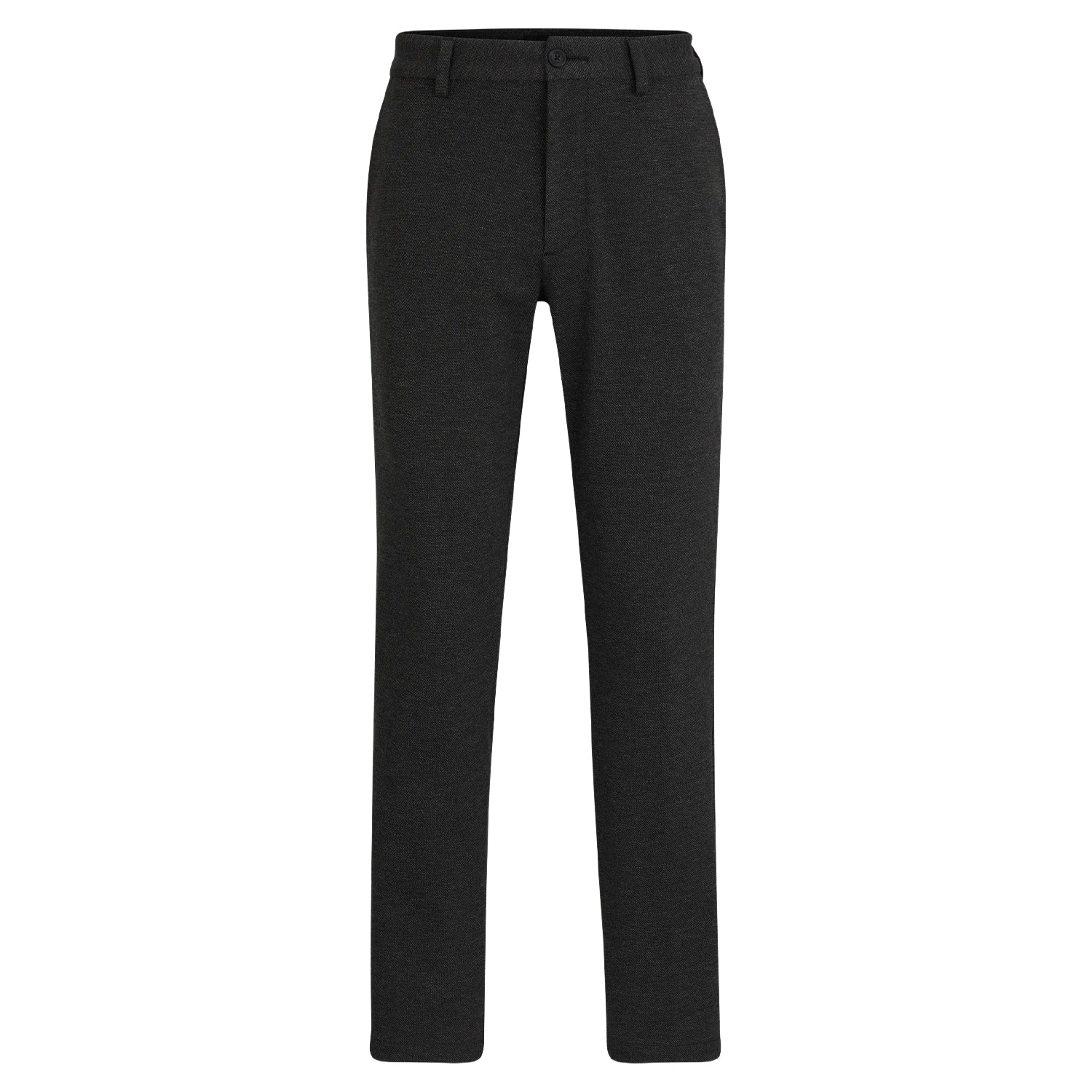 Black - Front - Hugo Boss Mens Kaiton Slim Trousers