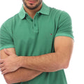 Green - Back - Tommy Hilfiger Mens Garment Dyed Regular Polo Shirt
