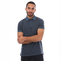 Dark Blue - Front - Tommy Hilfiger Mens Garment Dyed Regular Polo Shirt