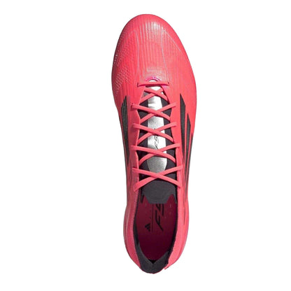 Pink-Black - Lifestyle - Adidas Mens F50 Elite Textile Cleated Soft Ground Football Boots