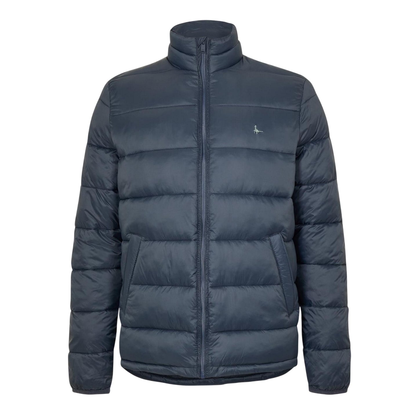 Navy - Front - Jack Wills Mens Kershaw Lightweight Puffer Jacket