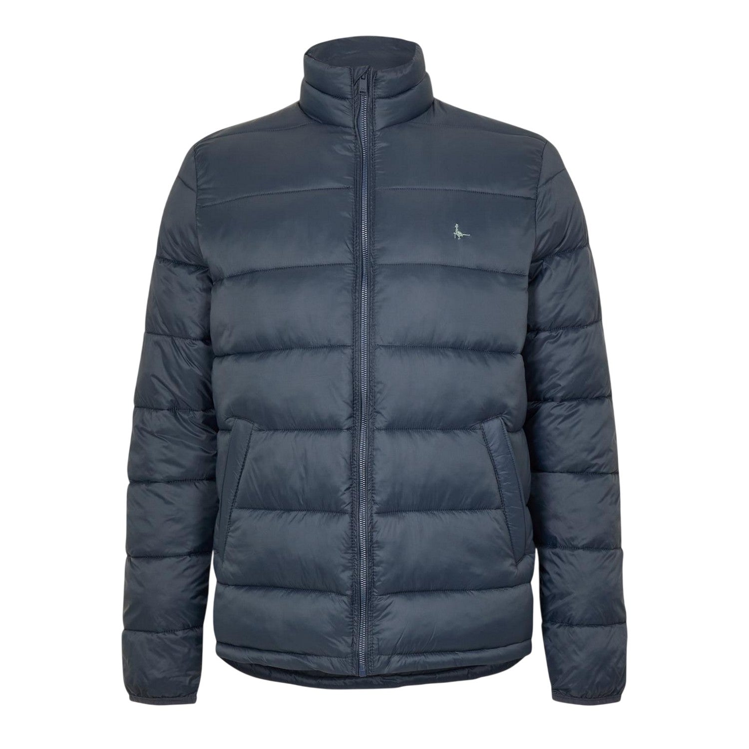 Navy - Front - Jack Wills Mens Kershaw Lightweight Puffer Jacket