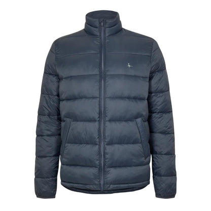 Navy - Front - Jack Wills Mens Kershaw Lightweight Puffer Jacket