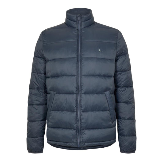 Navy - Front - Jack Wills Mens Kershaw Lightweight Puffer Jacket