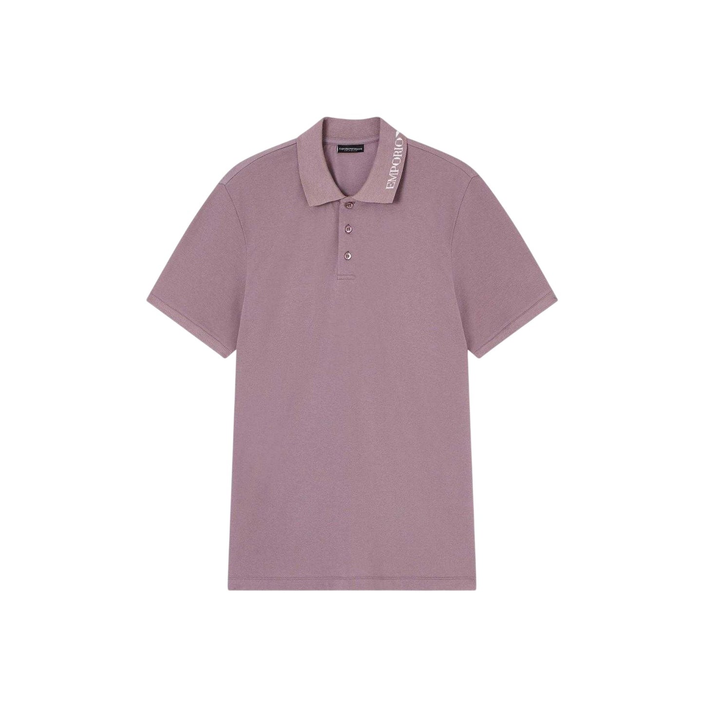 Old Rose - Front - Emporio Armani EA7 Mens Short-Sleeved Polo Shirt