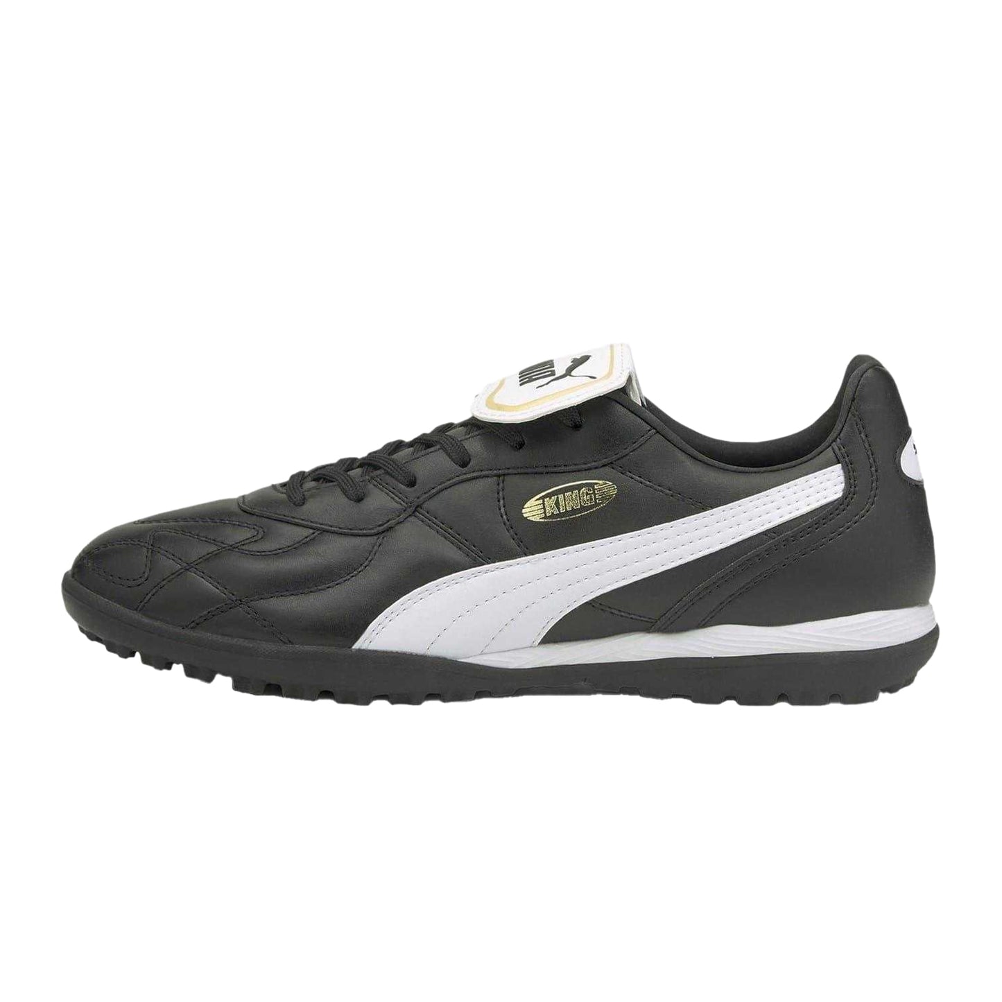 Black-White - Side - Puma Mens King Football Boots
