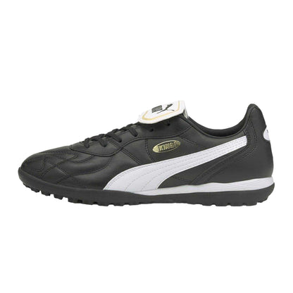 Black-White - Side - Puma Mens King Football Boots
