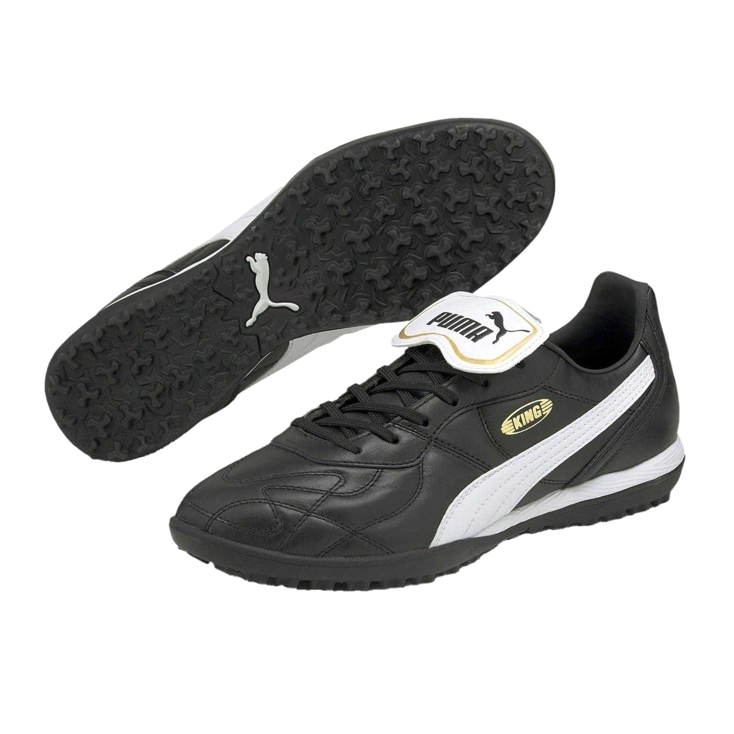 Black-White - Pack Shot - Puma Mens King Football Boots