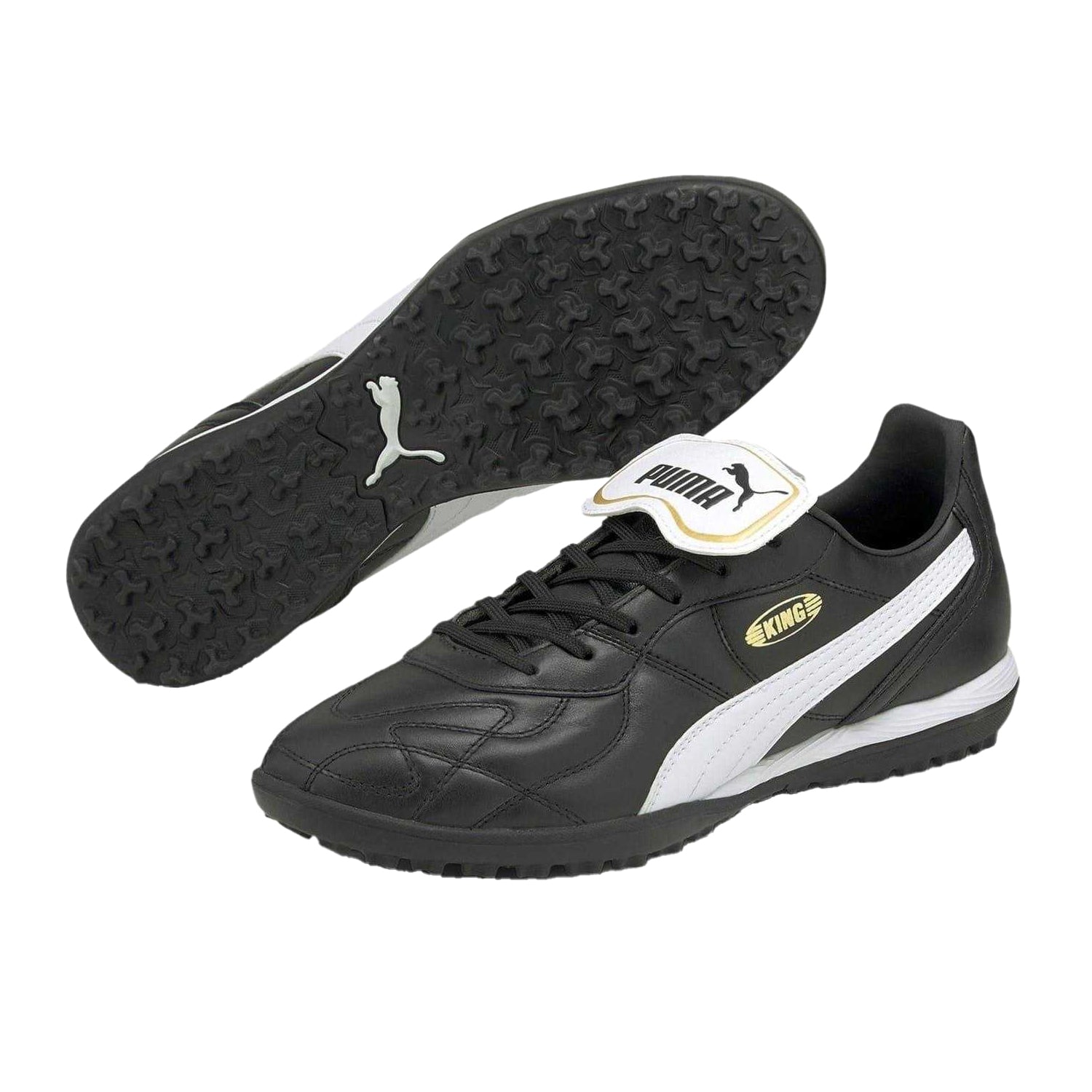 Black-White - Pack Shot - Puma Mens King Football Boots