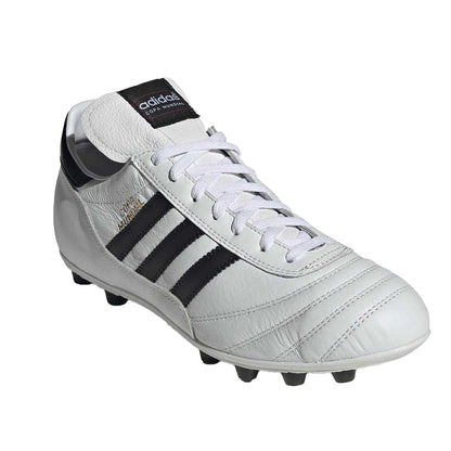 White-Black - Pack Shot - Adidas Mens Copa Mundial Leather Folded Tongue Firm Ground Football Boots
