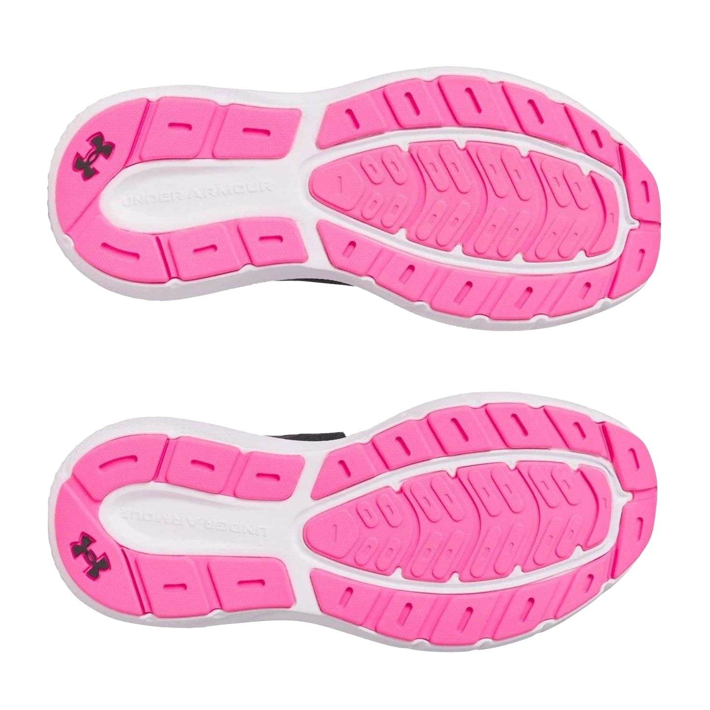 Grey-Pink - Lifestyle - Under Armour Womens-Ladies Low Cut Trainers