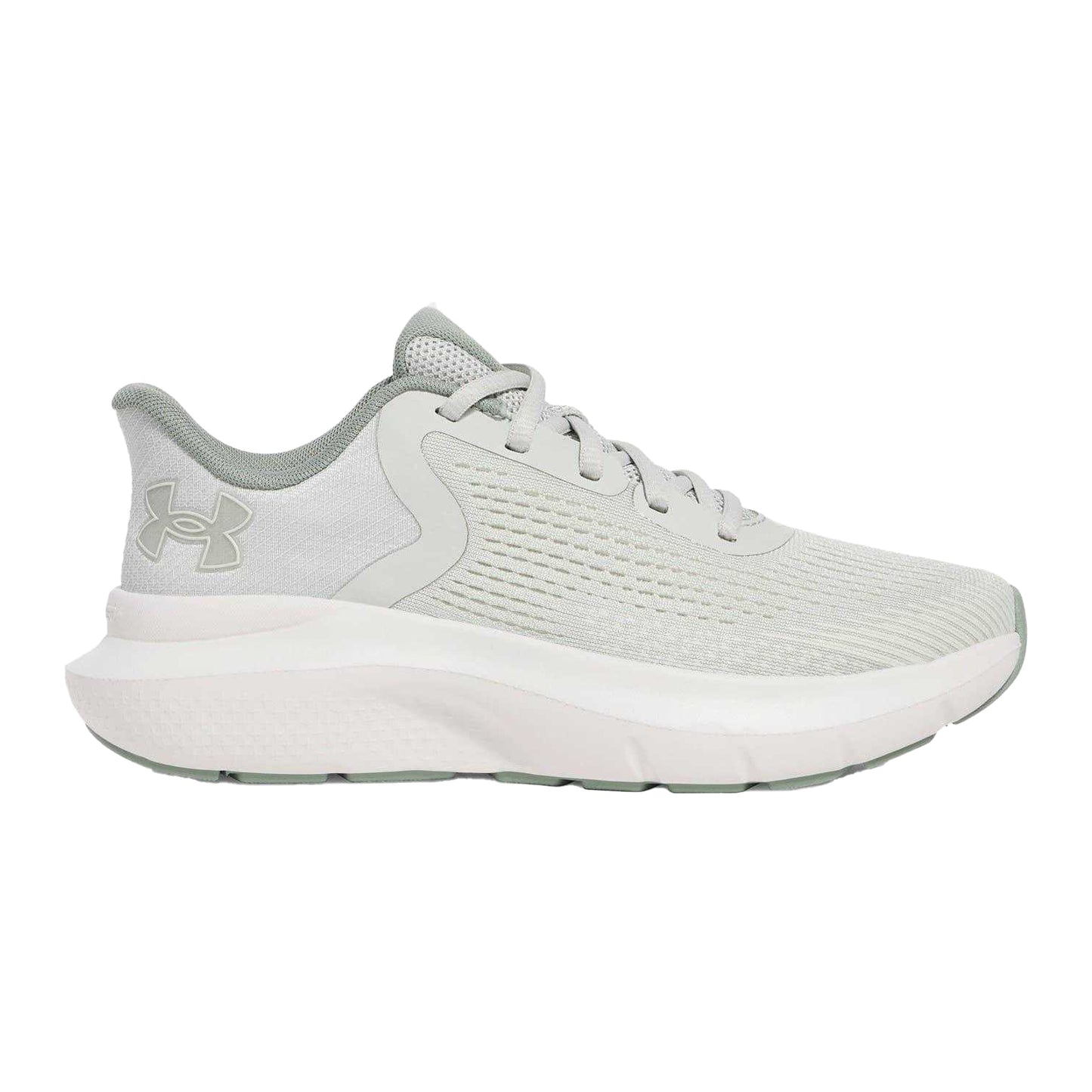 Green - Front - Under Armour Womens-Ladies Low Cut Trainers