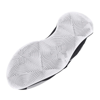 Black-White - Lifestyle - Under Armour Mens Jet 23 Leather Basketball Shoes