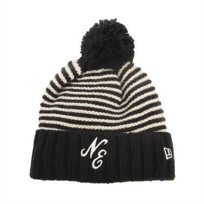 Black - Front - New Era Jake Knitted Beanie