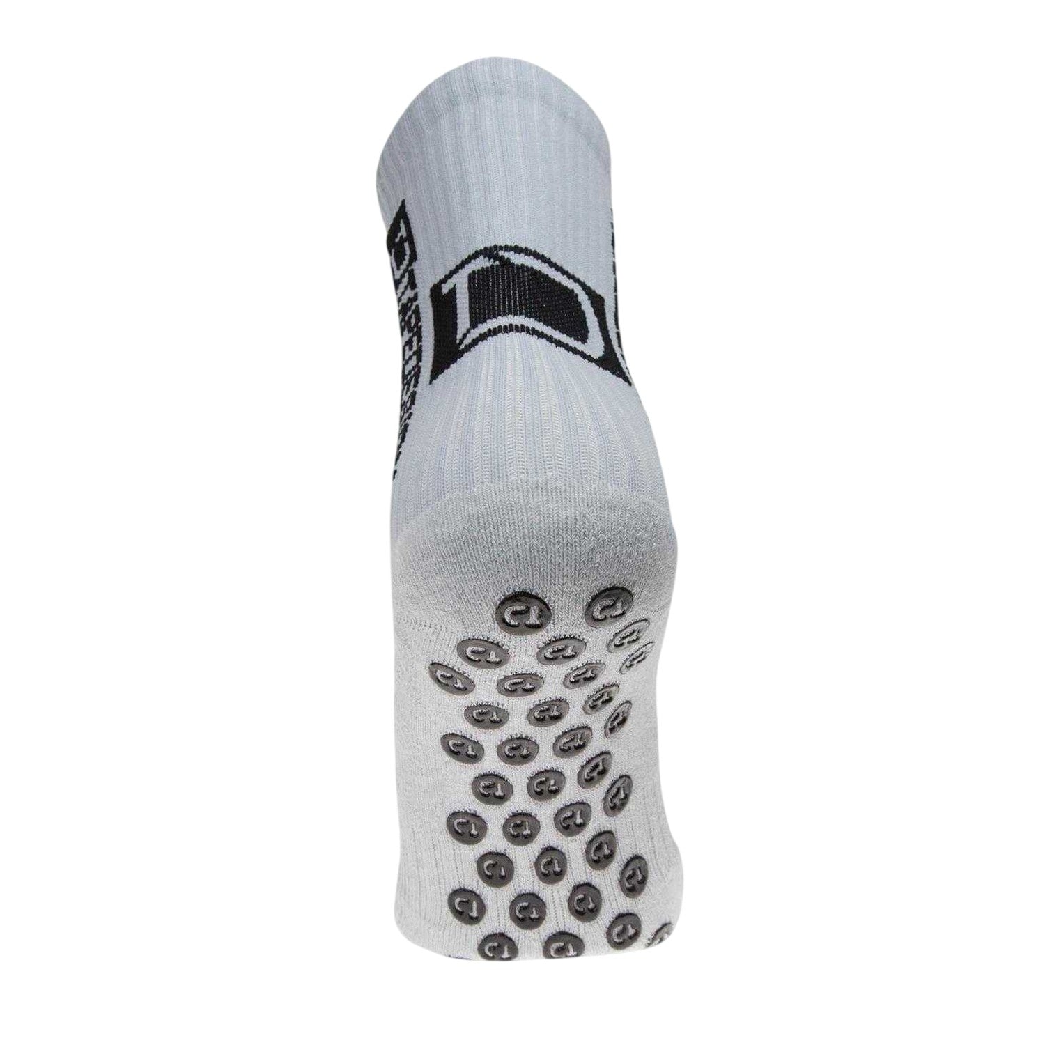 Light Grey - Side - Classic Unisex Adult Classic Grip Ankle Socks