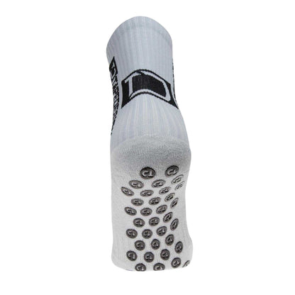 Light Grey - Side - Classic Unisex Adult Classic Grip Ankle Socks