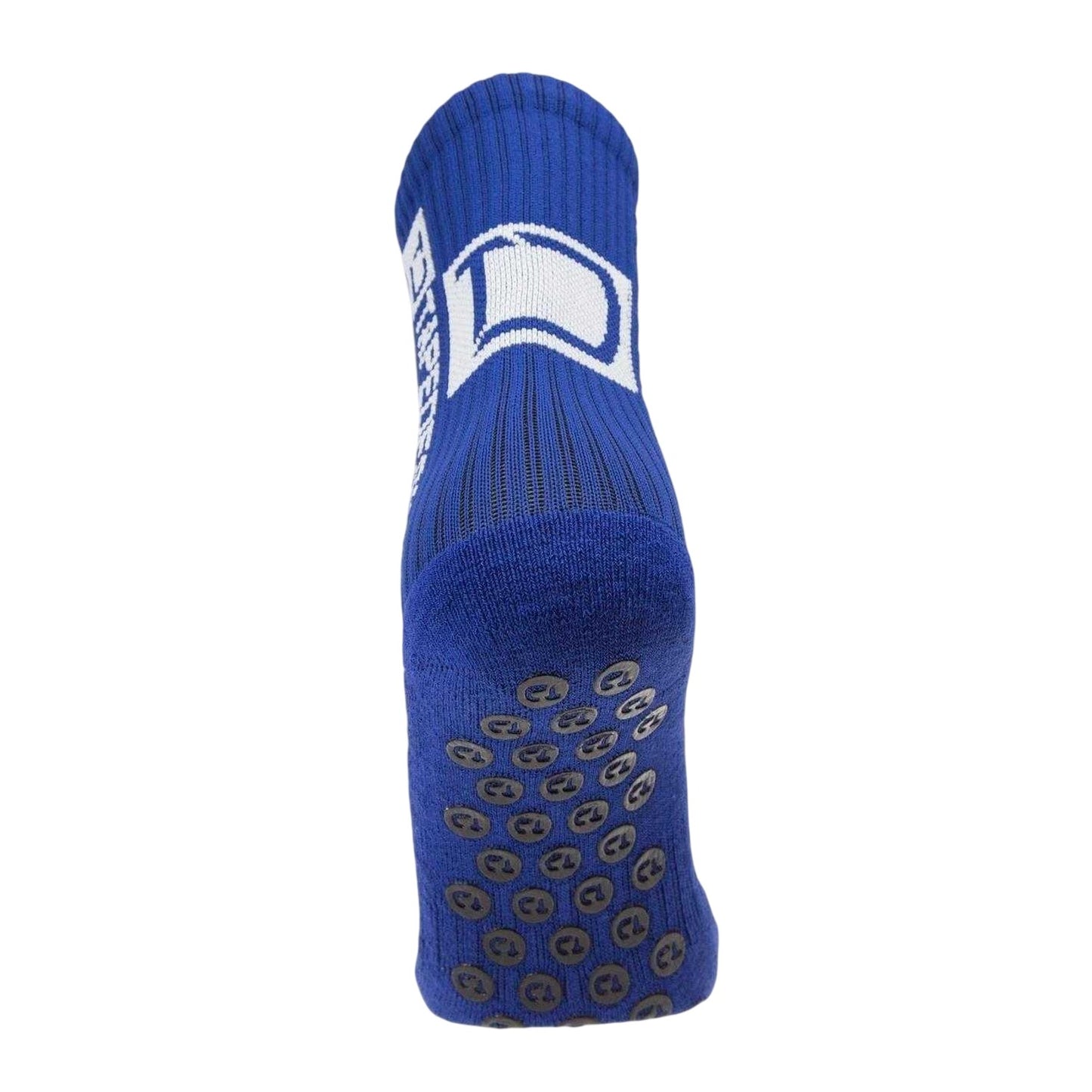 Navy - Back - Classic Unisex Adult Classic Grip Ankle Socks
