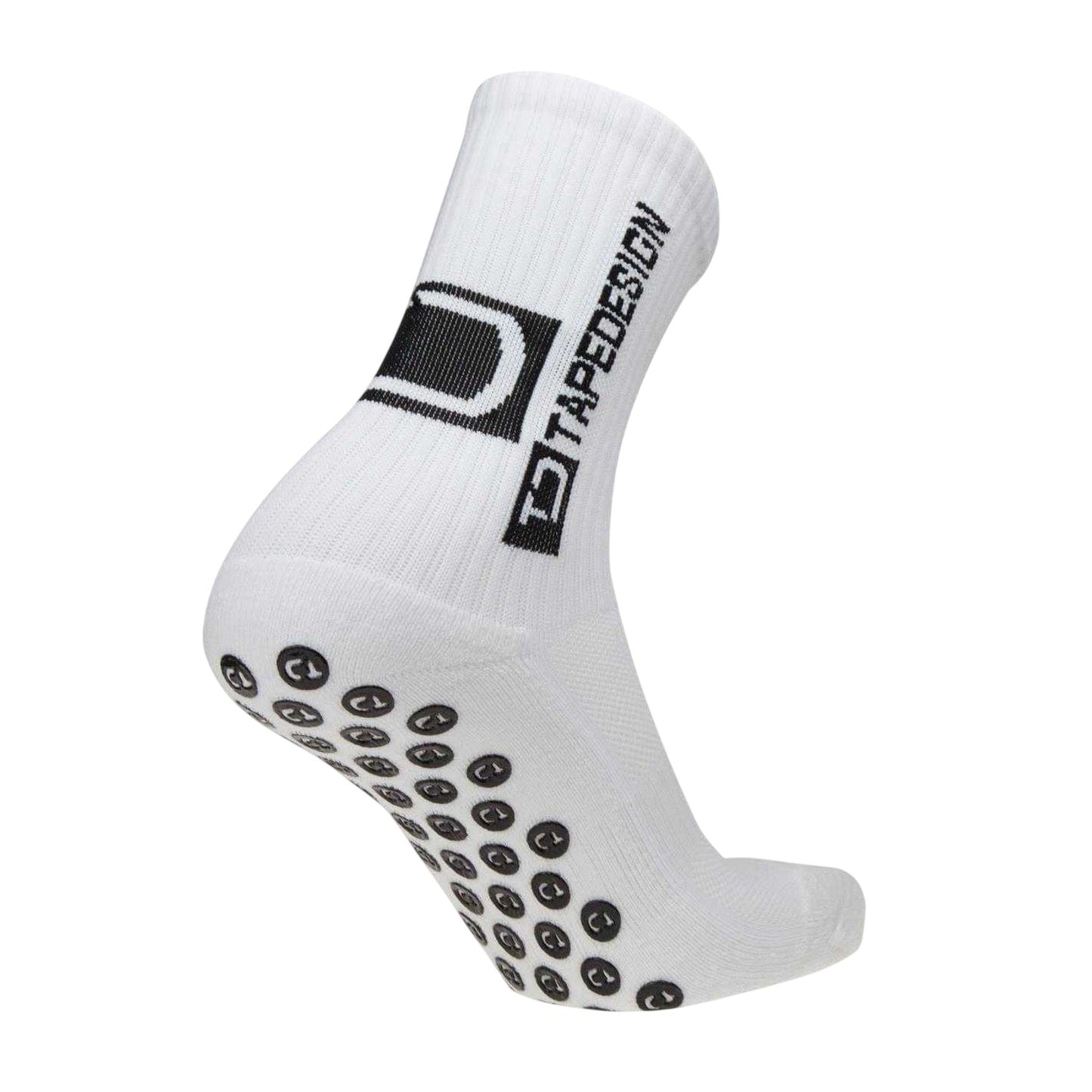 White - Front - Classic Unisex Adult Classic Grip Ankle Socks