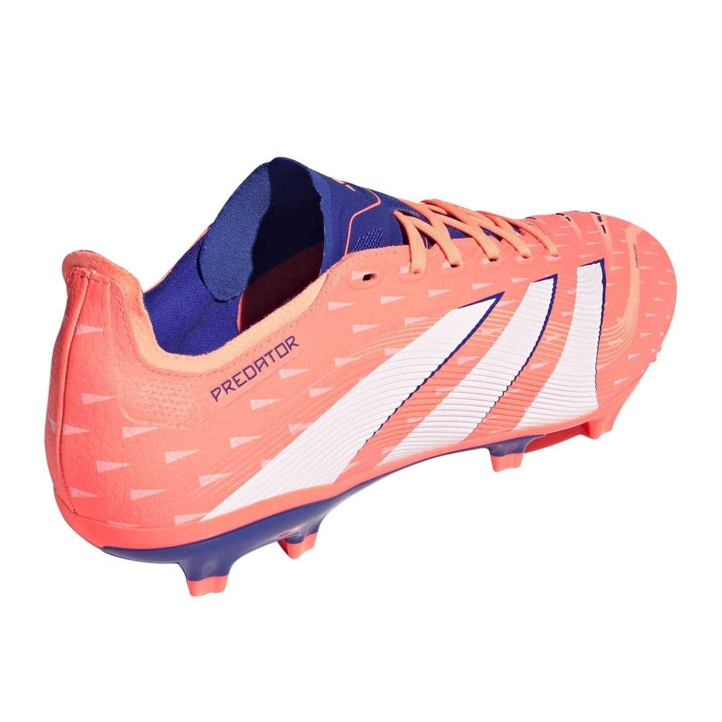 Orange-White - Back - Adidas Mens League Firm Ground Football Boots