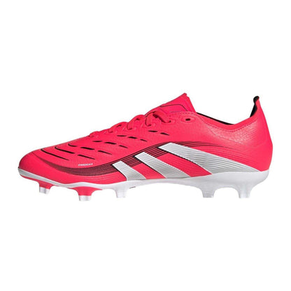 Red-White - Side - Adidas Mens League Firm Ground Football Boots