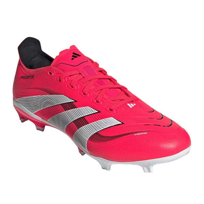 Red-White - Pack Shot - Adidas Mens League Firm Ground Football Boots