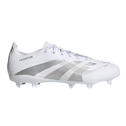 White - Front - Adidas Mens League Firm Ground Football Boots