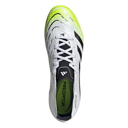 White-Black-Lemon - Lifestyle - Adidas Mens League Firm Ground Football Boots