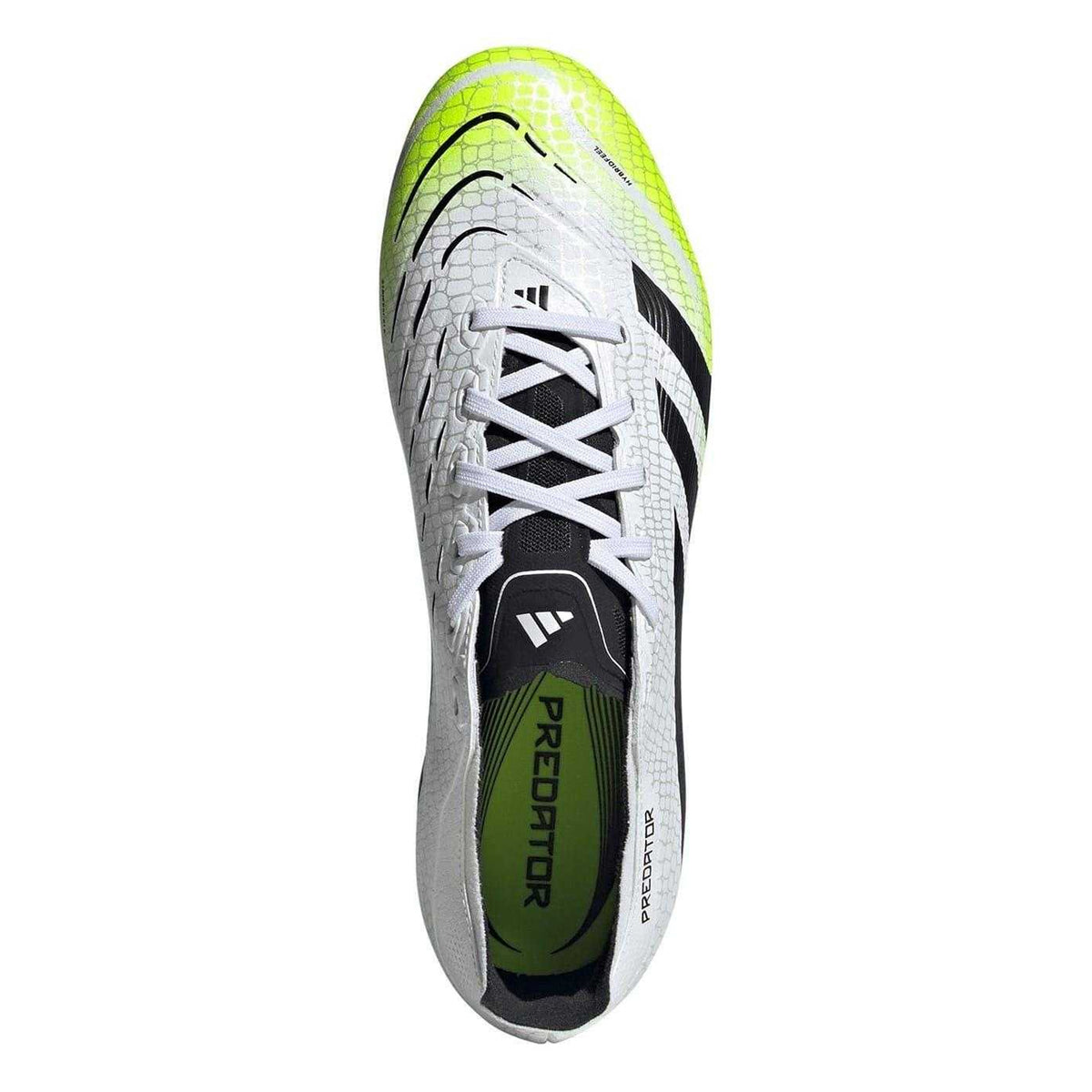White-Black-Lemon - Lifestyle - Adidas Mens League Firm Ground Football Boots