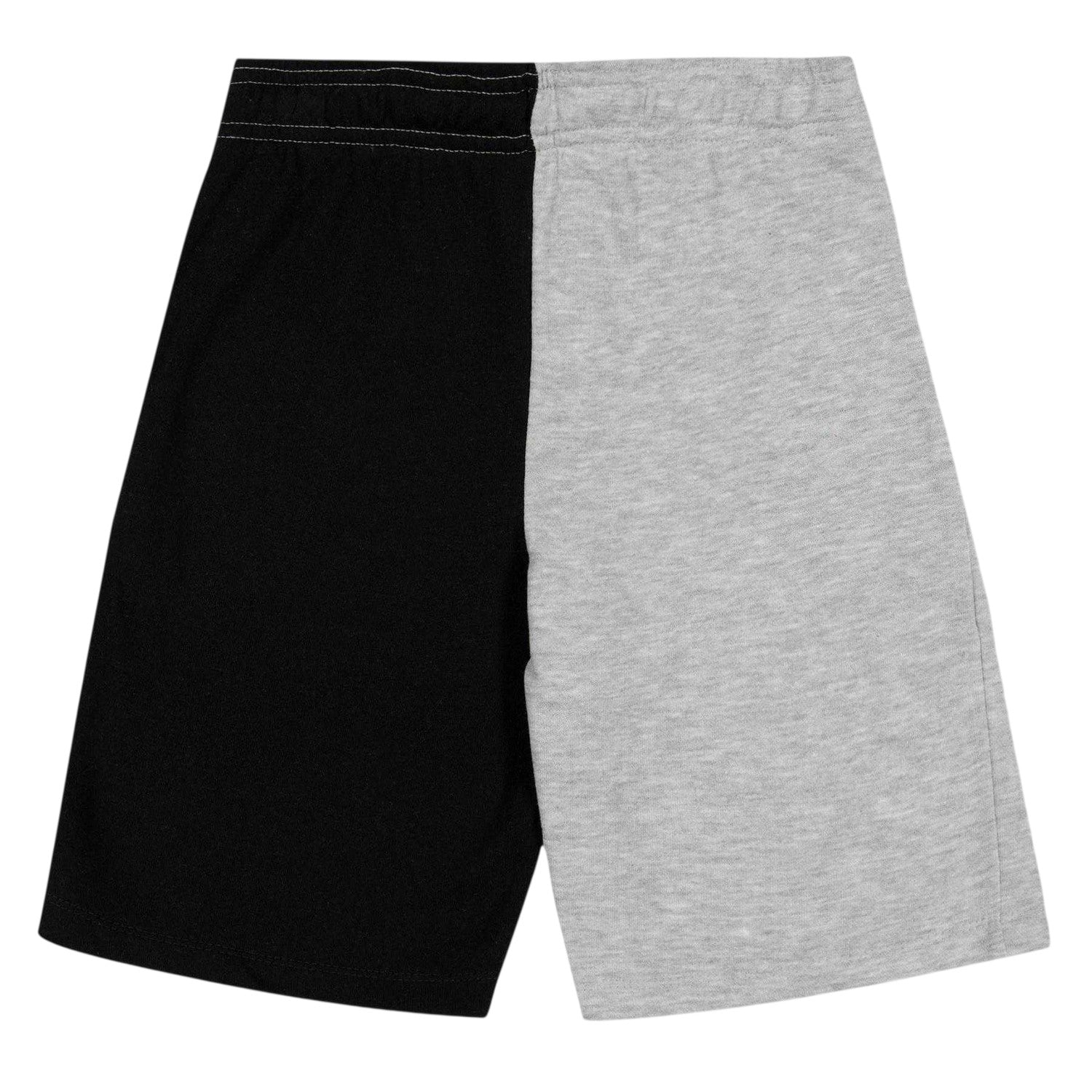 Light Grey Heather - Back - Reebok Childrens-Kids Jersey Two Tone Shorts