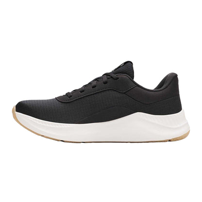 Black - Back - Under Armour Womens-Ladies Aurora Gum Low Cut Running Trainers