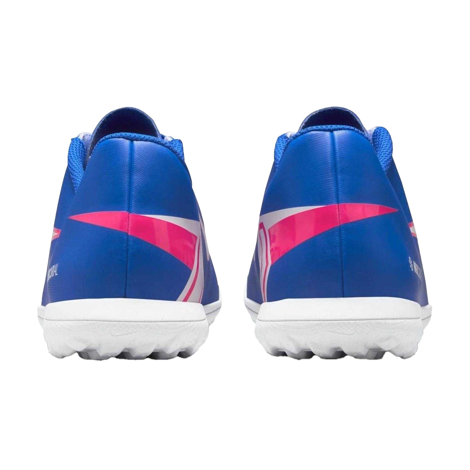 Blue-White-Pink - Back - Nike Mens Mercurial Vapor 16 Leather Football Boots