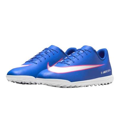 Blue-White-Pink - Pack Shot - Nike Mens Mercurial Vapor 16 Leather Football Boots