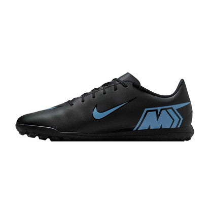 Black-Blue - Side - Nike Mens Mercurial Vapor 16 Leather Football Boots