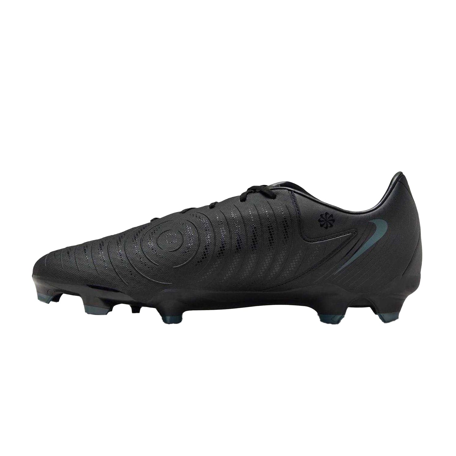 Black-Green - Side - Nike Mens Phantom GX II Academy Firm Ground Football Boots