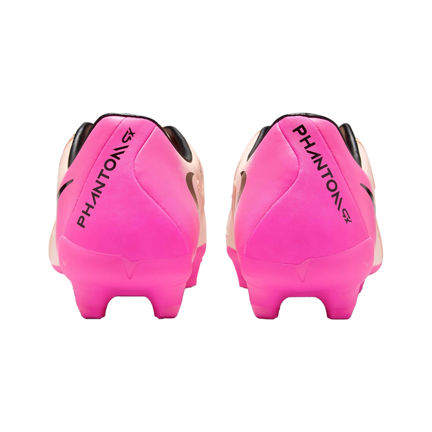 Orange-Pink - Back - Nike Mens Phantom GX II Academy Firm Ground Football Boots