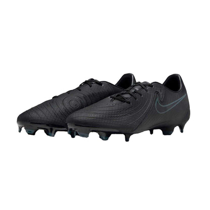 Black-Green - Pack Shot - Nike Mens Phantom GX II Academy Firm Ground Football Boots